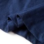 Children's long-sleeved navy blue mélange t-shirt 128 by vidaXL, Kids T-shirts - Ref: Foro24-12702, Price: 11,19 €, Discount: %