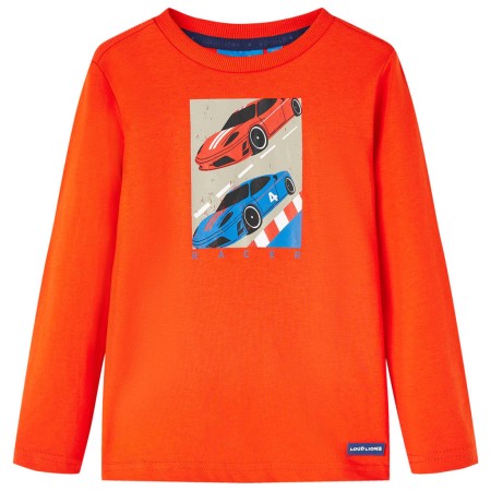 Bright orange long-sleeved children's t-shirt 116 by vidaXL, Kids T-shirts - Ref: Foro24-12806, Price: 9,27 €, Discount: %