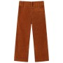 Pantalón infantil pana color coñac 128 de vidaXL, Pantalones de niños - Ref: Foro24-13932, Precio: 12,09 €, Descuento: %