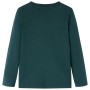 Dark green long-sleeved children's t-shirt 116 by vidaXL, Kids T-shirts - Ref: Foro24-12901, Price: 9,99 €, Discount: %