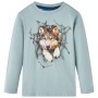 Camiseta infantil de manga larga azul claro 92 de vidaXL, Camisetas para niños - Ref: Foro24-12934, Precio: 8,99 €, Descuento: %