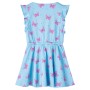 Vestido infantil sin mangas con botones azul 116 de vidaXL, Vestidos de niños - Ref: Foro24-14679, Precio: 20,99 €, Descuento: %