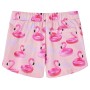 Pantalones cortos infantiles con cordón rosa claro 140 de vidaXL, Pantalones de niños - Ref: Foro24-14666, Precio: 11,06 €, D...