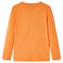 Dunkeloranges Langarm-T-Shirt für Kinder 140 von vidaXL, Kinder-T-Shirts - Ref: Foro24-13068, Preis: 8,06 €, Rabatt: %