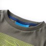 Khaki long-sleeved children's t-shirt 140 by vidaXL, Kids T-shirts - Ref: Foro24-13113, Price: 11,19 €, Discount: %