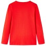 Children's long-sleeved t-shirt red 128 by vidaXL, Kids T-shirts - Ref: Foro24-13297, Price: 8,34 €, Discount: %