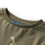 Khaki long-sleeved children's t-shirt 104 by vidaXL, Kids T-shirts - Ref: Foro24-13435, Price: 7,99 €, Discount: %