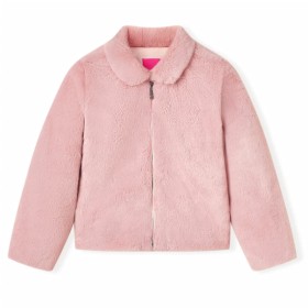 Chaqueta infantil de cuero sintético rosa 116 de vidaXL, Ropa de abrigo para niños - Ref: Foro24-13861, Precio: 13,99 €, Desc...