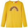 Children's long-sleeved t-shirt in ocher color 92 by vidaXL, Kids T-shirts - Ref: Foro24-14279, Price: 10,13 €, Discount: %