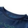 Camiseta infantil de manga larga azul marino 140 de vidaXL, Camisetas para niños - Ref: Foro24-13023, Precio: 8,06 €, Descuen...