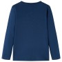 Navy blue long-sleeved children's t-shirt 104 by vidaXL, Kids T-shirts - Ref: Foro24-13105, Price: 9,99 €, Discount: %