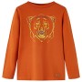 Children's long-sleeved t-shirt in light brick color 140 by vidaXL, Kids T-shirts - Ref: Foro24-13158, Price: 9,99 €, Discoun...