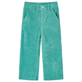 Pantalón infantil de pana verde menta 140 de vidaXL, Pantalones de niños - Ref: Foro24-14368, Precio: 11,70 €, Descuento: %