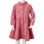 Vestido infantil de manga larga de pana rosa palo 140 de vidaXL, Vestidos de niños - Ref: Foro24-14258, Precio: 12,99 €, Desc...