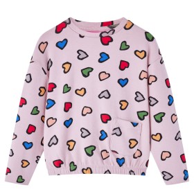 Sudadera infantil rosa 104 de vidaXL, Camisetas para niños - Ref: Foro24-14425, Precio: 9,99 €, Descuento: %