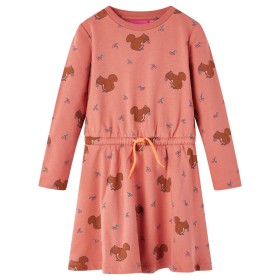 Vestido infantil rosa palo 116 de vidaXL, Vestidos de niños - Ref: Foro24-15118, Precio: 16,66 €, Descuento: %