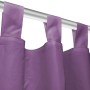 Micro-satin curtains with loops 2 units 140x175cm lilac by vidaXL, Curtains and curtains - Ref: Foro24-132225, Price: 21,97 €...