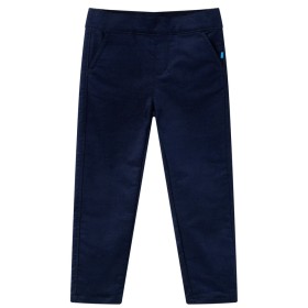 Pantalón infantil azul marino oscuro 140 de vidaXL, Pantalones de niños - Ref: Foro24-13428, Precio: 12,84 €, Descuento: %