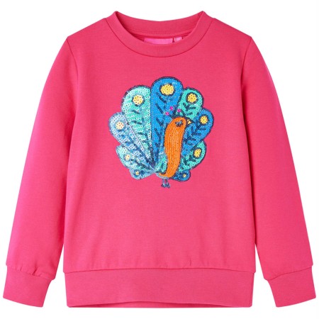 Leuchtend rosa Kinder-Sweatshirt 140 von vidaXL, Kinder-T-Shirts - Ref: Foro24-13608, Preis: 14,07 €, Rabatt: %