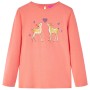 Children's long-sleeved T-shirt coral 128 by vidaXL, Kids T-shirts - Ref: Foro24-13662, Price: 9,99 €, Discount: %