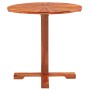 Bistro terrace table solid acacia wood 70x70 cm by vidaXL, Garden tables - Ref: Foro24-44037, Price: 83,76 €, Discount: %