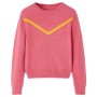 Jersey de punto infantil rosa 128 de vidaXL, Camisetas para niños - Ref: Foro24-14756, Precio: 16,59 €, Descuento: %