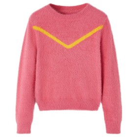 Pink children's knitted sweater 128 by vidaXL, Kids T-shirts - Ref: Foro24-14756, Price: 16,99 €, Discount: %