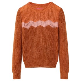 Children's knitted sweater in cognac color 104 by vidaXL, Kids T-shirts - Ref: Foro24-14749, Price: 16,99 €, Discount: %