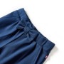 Pantalón infantil con perneras anchas azul marino 140 de vidaXL, Pantalones de niños - Ref: Foro24-14831, Precio: 13,06 €, De...