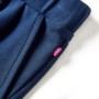 Pantalón infantil con perneras anchas azul marino 140 de vidaXL, Pantalones de niños - Ref: Foro24-14831, Precio: 13,06 €, De...