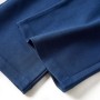 Pantalón infantil con perneras anchas azul marino 140 de vidaXL, Pantalones de niños - Ref: Foro24-14831, Precio: 13,06 €, De...