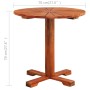 Bistro terrace table solid acacia wood 70x70 cm by vidaXL, Garden tables - Ref: Foro24-44037, Price: 83,76 €, Discount: %