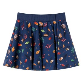 Falda infantil azul marino 128 de vidaXL, Pantalones de niños - Ref: Foro24-14920, Precio: 14,99 €, Descuento: %