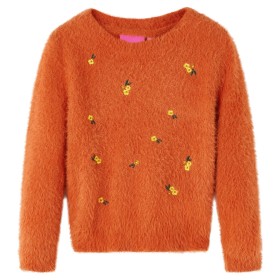 Orangefarbener Kinderstrickpullover 104 von vidaXL, Kinder-T-Shirts - Ref: Foro24-14943, Preis: 16,99 €, Rabatt: %