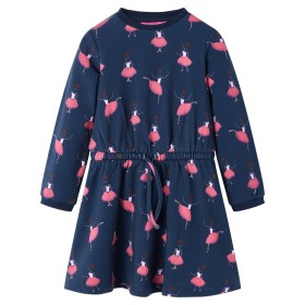 Marineblaues Kinderkleid 128 von vidaXL, Kinderkleider - Ref: Foro24-15049, Preis: 15,99 €, Rabatt: %