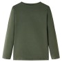 Khaki long-sleeved children's t-shirt 116 by vidaXL, Kids T-shirts - Ref: Foro24-13771, Price: 8,99 €, Discount: %