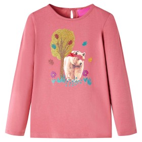 Camiseta infantil de manga larga rosa envejecido 92 de vidaXL, Camisetas para niños - Ref: Foro24-13809, Precio: 10,99 €, Des...