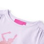 Camiseta infantil de manga larga lila claro 140 de vidaXL, Camisetas para niños - Ref: Foro24-13998, Precio: 11,28 €, Descuen...