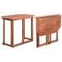 Mesa para terraza bistró madera maciza de acacia 90x50x75 cm de vidaXL, Mesas de jardín - Ref: Foro24-44039, Precio: 94,99 €,...