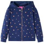 Sudadera infantil con capucha azul marino 116 de vidaXL, Camisetas para niños - Ref: Foro24-13566, Precio: 15,99 €, Descuento: %