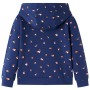 Sudadera infantil con capucha azul marino 116 de vidaXL, Camisetas para niños - Ref: Foro24-13566, Precio: 15,99 €, Descuento: %