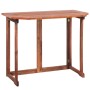 Mesa para terraza bistró madera maciza de acacia 90x50x75 cm de vidaXL, Mesas de jardín - Ref: Foro24-44039, Precio: 94,99 €,...