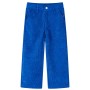 Pantalón infantil pana azul cobalto 92 de vidaXL, Pantalones de niños - Ref: Foro24-14419, Precio: 10,99 €, Descuento: %