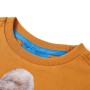 Dunkelockerfarbenes, langärmliges Kinder-T-Shirt 104 von vidaXL, Kinder-T-Shirts - Ref: Foro24-13215, Preis: 8,34 €, Rabatt: %