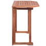 Mesa para terraza bistró madera maciza de acacia 90x50x75 cm de vidaXL, Mesas de jardín - Ref: Foro24-44039, Precio: 94,99 €,...