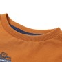 Camiseta infantil de manga larga ocre oscuro 140 de vidaXL, Camisetas para niños - Ref: Foro24-13463, Precio: 7,56 €, Descuen...