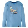 Children's long-sleeved t-shirt medium blue 116 by vidaXL, Kids T-shirts - Ref: Foro24-12846, Price: 8,22 €, Discount: %