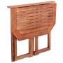 Mesa para terraza bistró madera maciza de acacia 90x50x75 cm de vidaXL, Mesas de jardín - Ref: Foro24-44039, Precio: 94,99 €,...