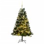 Artificial Christmas tree with hinges 150 LED and balls 120 cm by vidaXL, Christmas trees - Ref: Foro24-3210283, Price: 77,63...