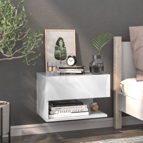 White wall bedside table by vidaXL, Nightstands - Ref: Foro24-810953, Price: 47,61 €, Discount: %